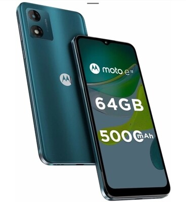 Motorola E13 smartphone 2GB ll 64GB (Aura green)