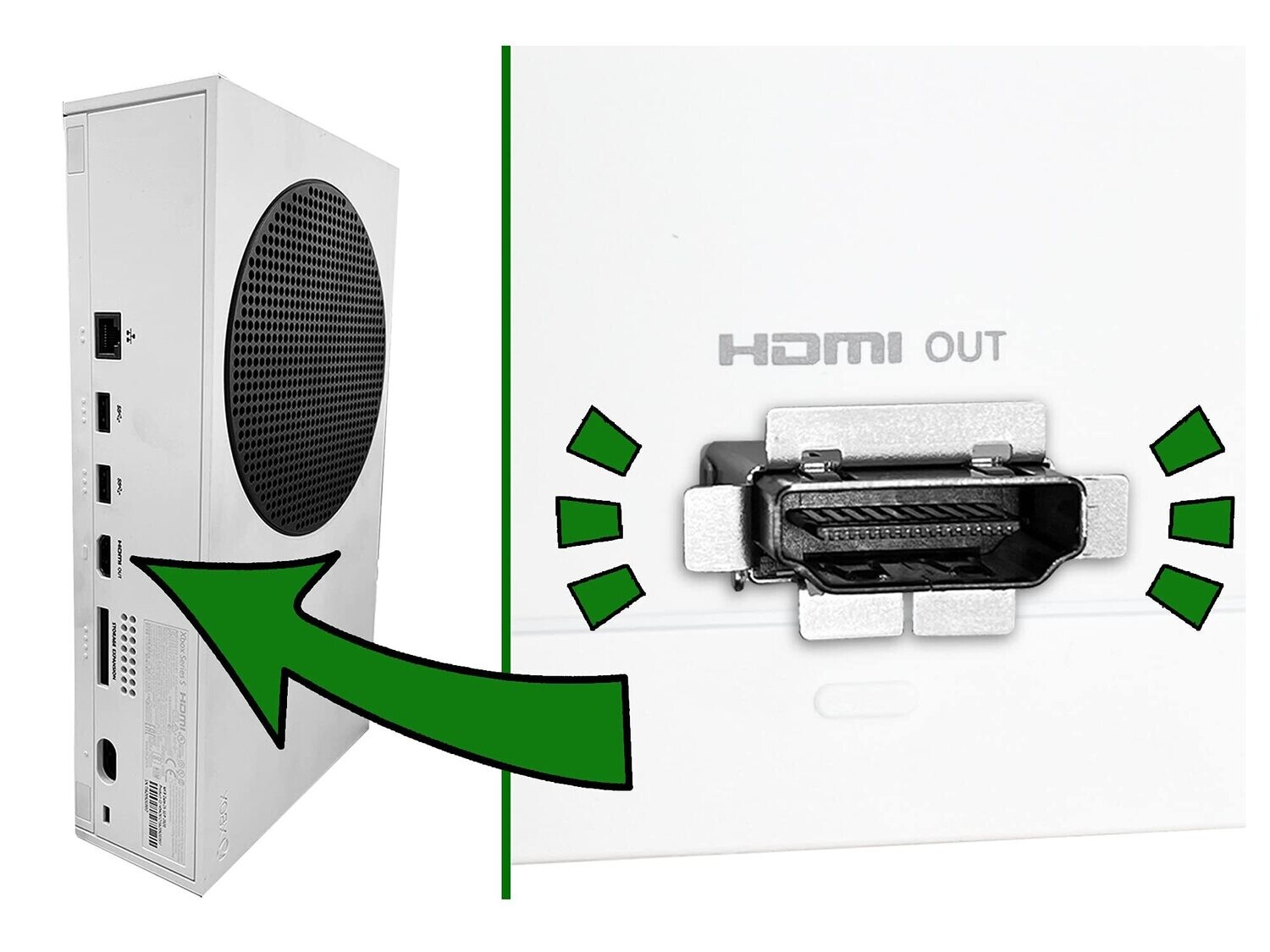 Byte av HDMI-port på XBOX Series X / S