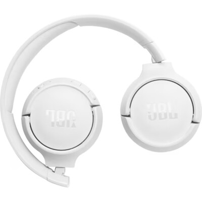 JBL Tune 525BT trådlösa on-ear hörlurar (Vit)