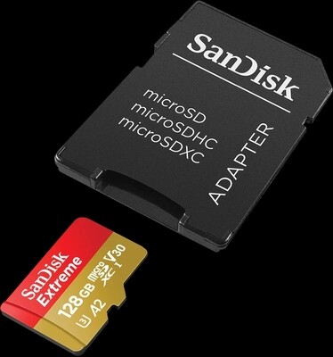 SanDisk microSDXC Extreme 128GB
