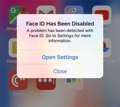 FaceID iPhone