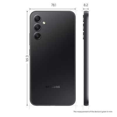 Samsung Galaxy A34 5G Enterprise Edition (128GB/6GB) Svart