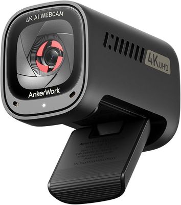 AnkerWork C310 Webbkamera: 4K, 12MP, 1080p@60FPS HDR.