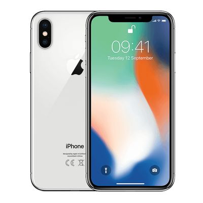 iPhone X Vit 64GB B Skick