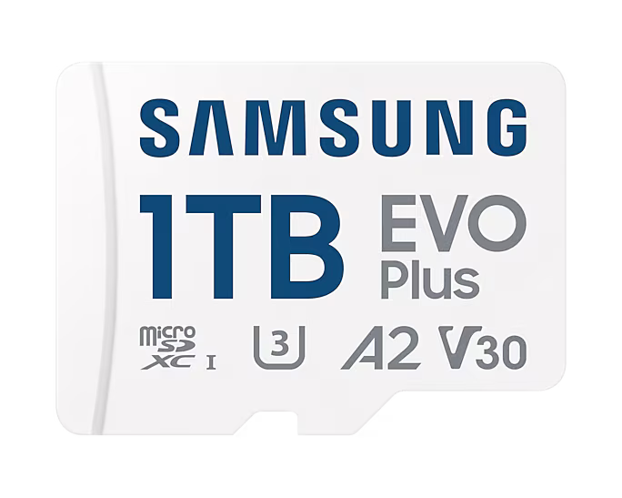 Samsung EVO Plus med Sd adapter