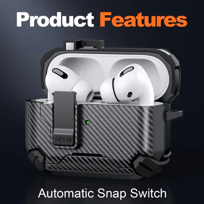 Rubost Skal Airpods Pro 1, 2 , AirPods 4 Gen