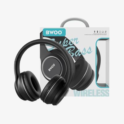 Headset Wireless Noise Cancelling Over Ear BT V5.01
