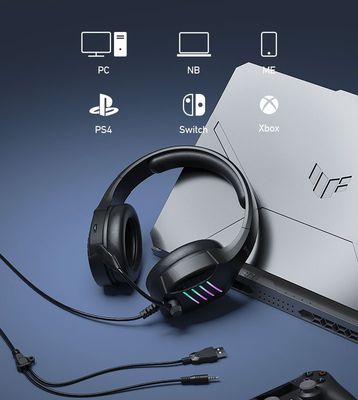 Gaming Headset with Mic Stereo Sound Wired