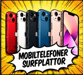 Mobiltelefoner II Surfplattor