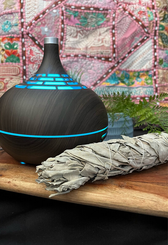 Large Wood Grain Aromatherapy Diffuser