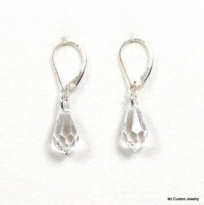 Swarovski Crystal Teardrop Earrings