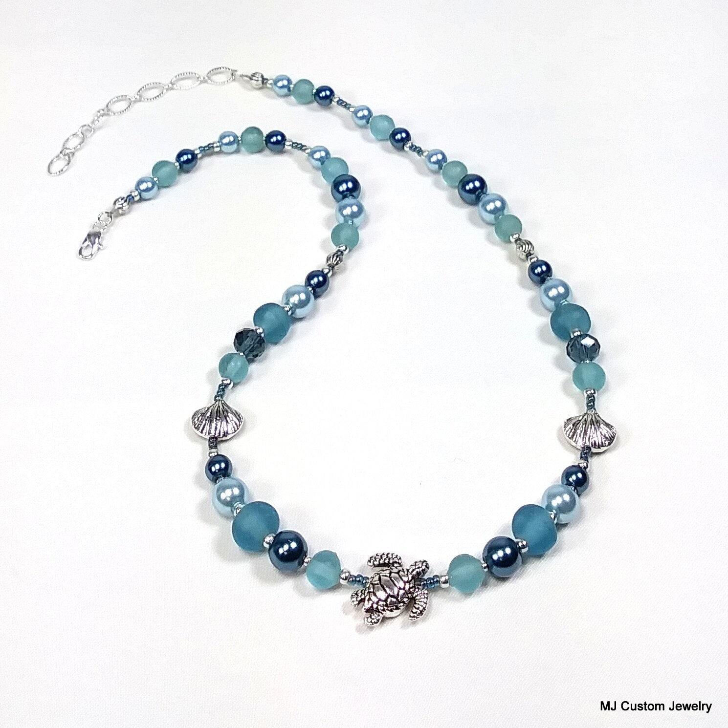 Custom sea outlet glass jewelry