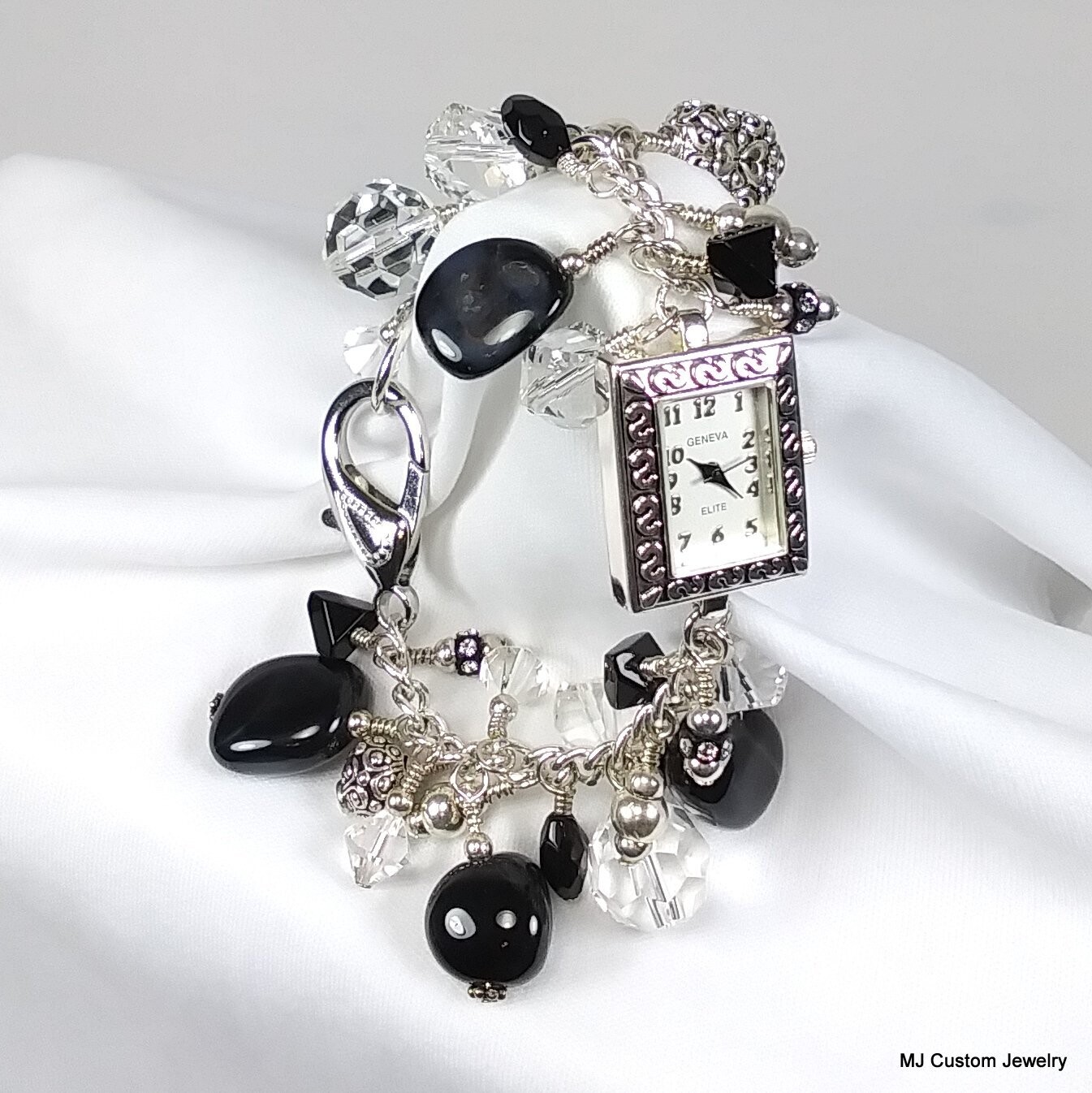 Gemstone Charm Bracelet Watch | Anne Klein