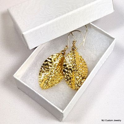 Simply Gold Earrings - no gemstones.  All with 14k Gold Filled earwires.