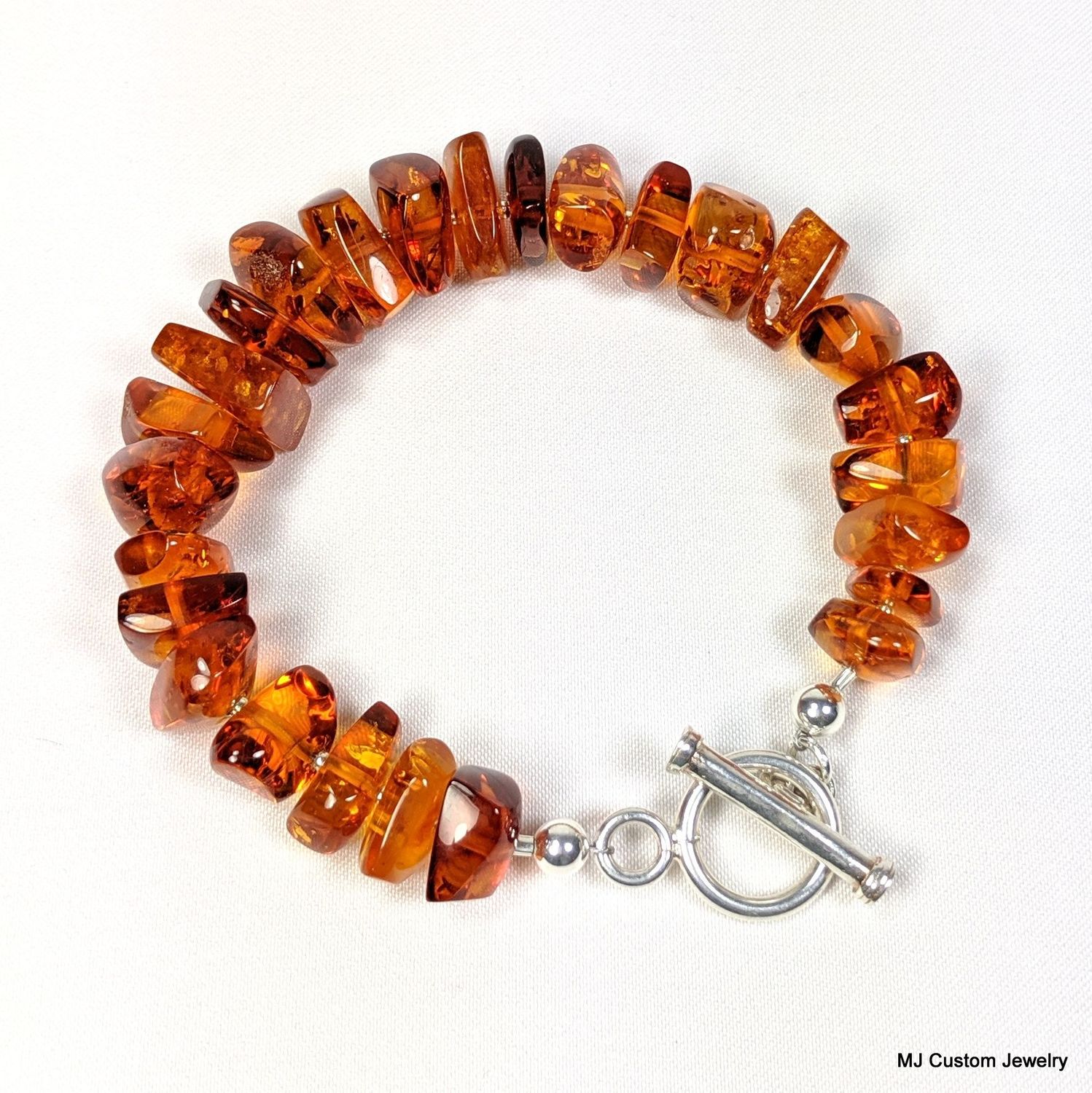 Baltic Amber Nugget Bracelet