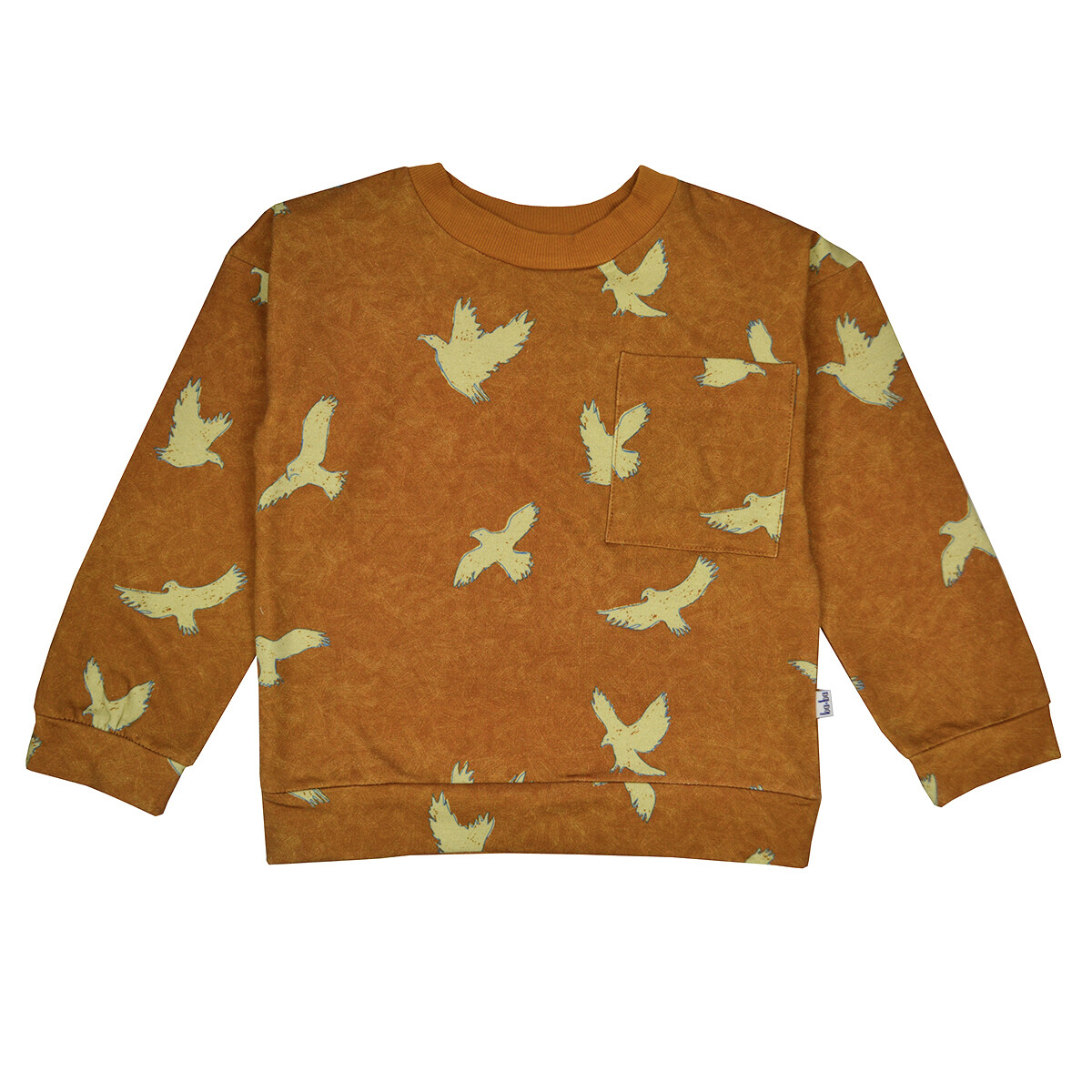 BaBa Sweater mit Vogelprint