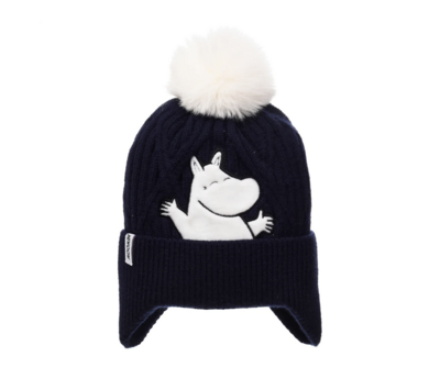 Moomin Wintermütze mit Puschel