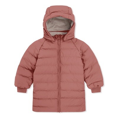 wattierte Winterjacke - rosa