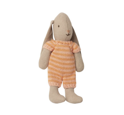 Maileg Micro Hase mit Strickoverall