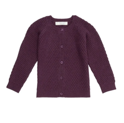 Strickjacke Farbe aubergine