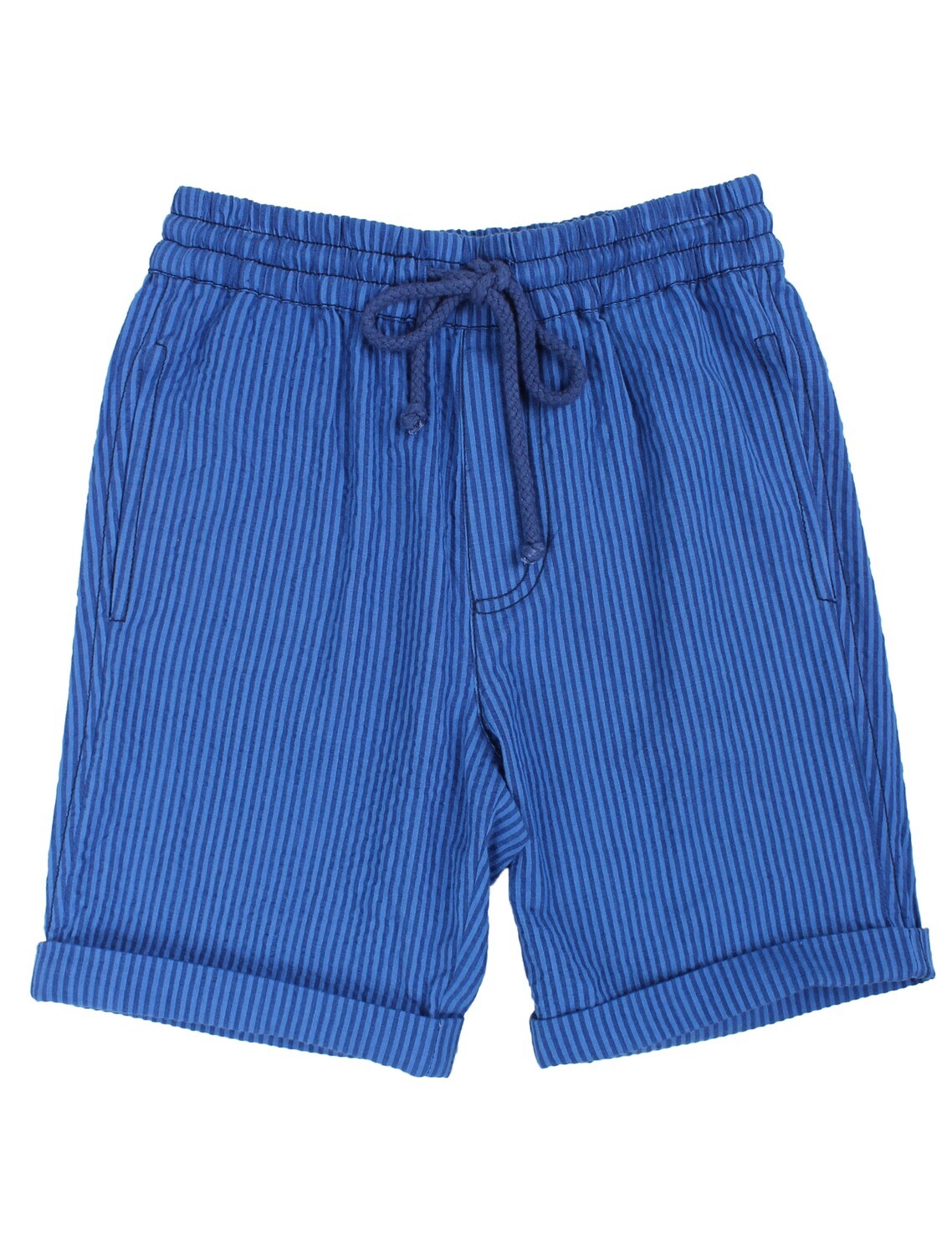 Danefae Seersucker Shorts - luftige Shorts (blau)