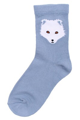 Dyr Socken - blauer Polarfuchs