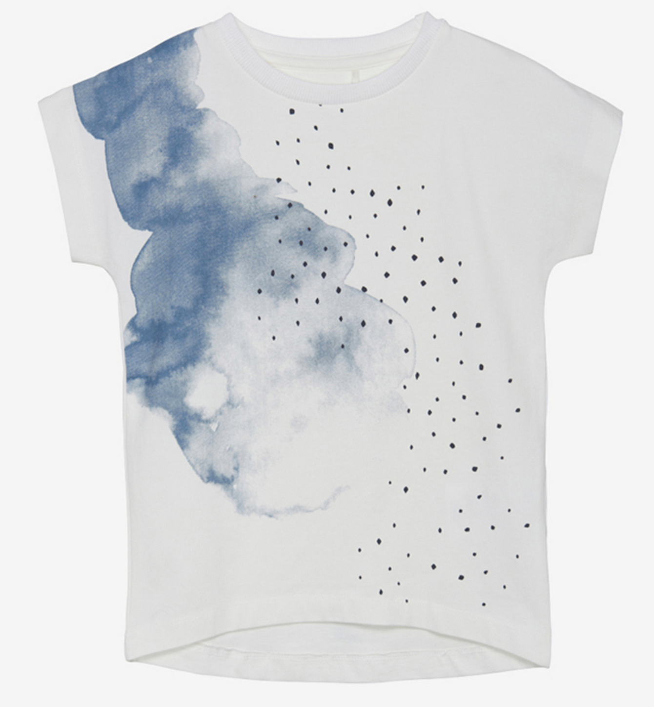 En Fant - T-Shirt mit Aquarellprint