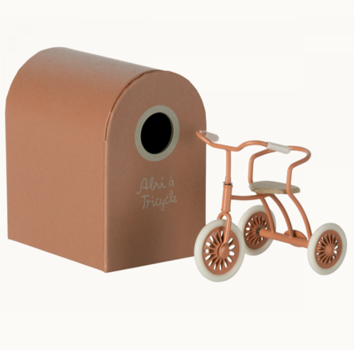 Maileg Tricycle in coral