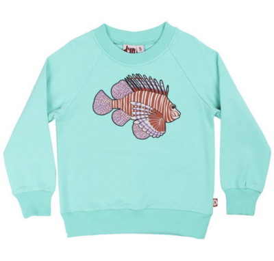 Dyr Sweater mit Feuerfischprint
