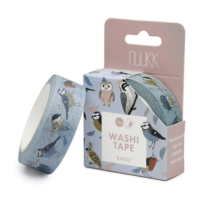 Nuuk Washi Tape - Vögel