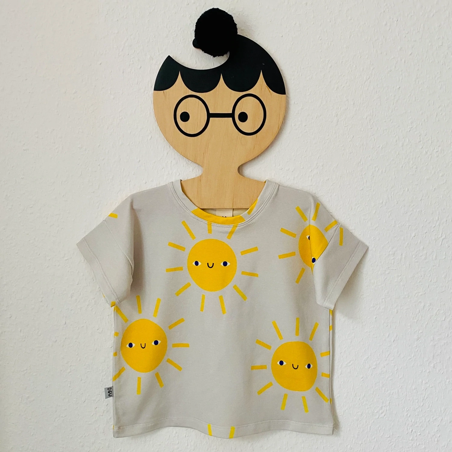 Oversize Shirt mit Sonnenprint, Größe: 104/110