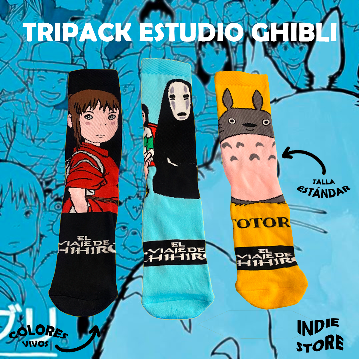 TRIPACK ESTUDIO GHIBLI