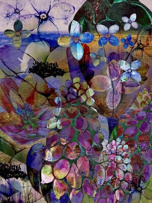 Sea of Flowers (violets)
