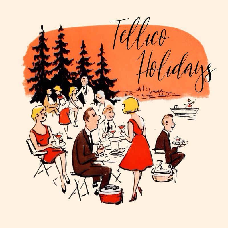 Tellico Village Retro Christmas Cards