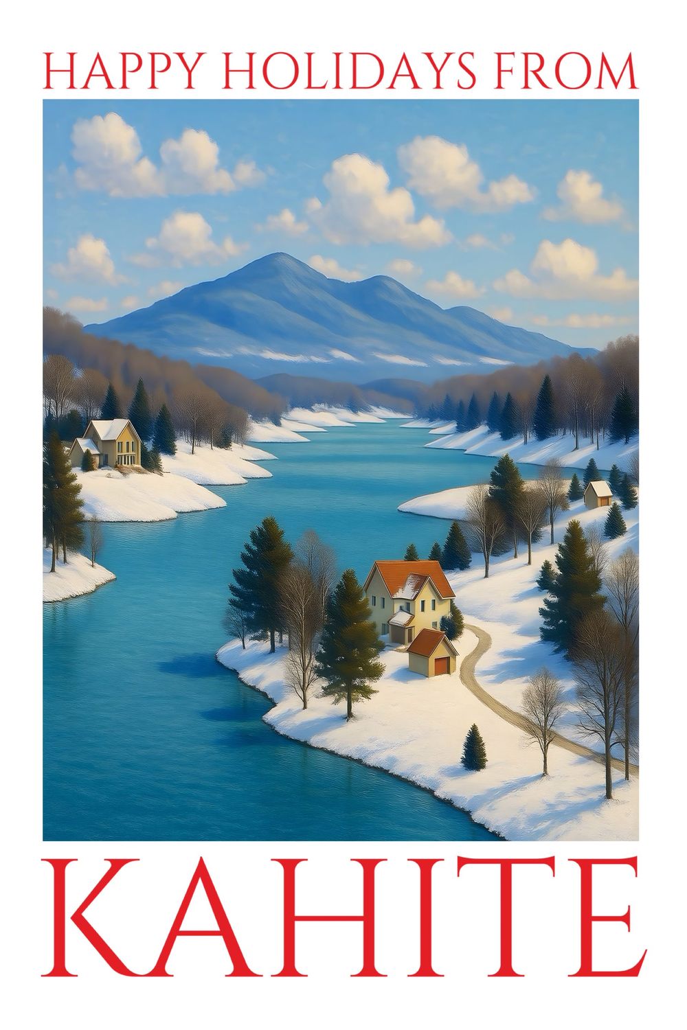 Kahite Christmas card