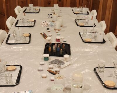Private, In-Home Candle Making Workshop