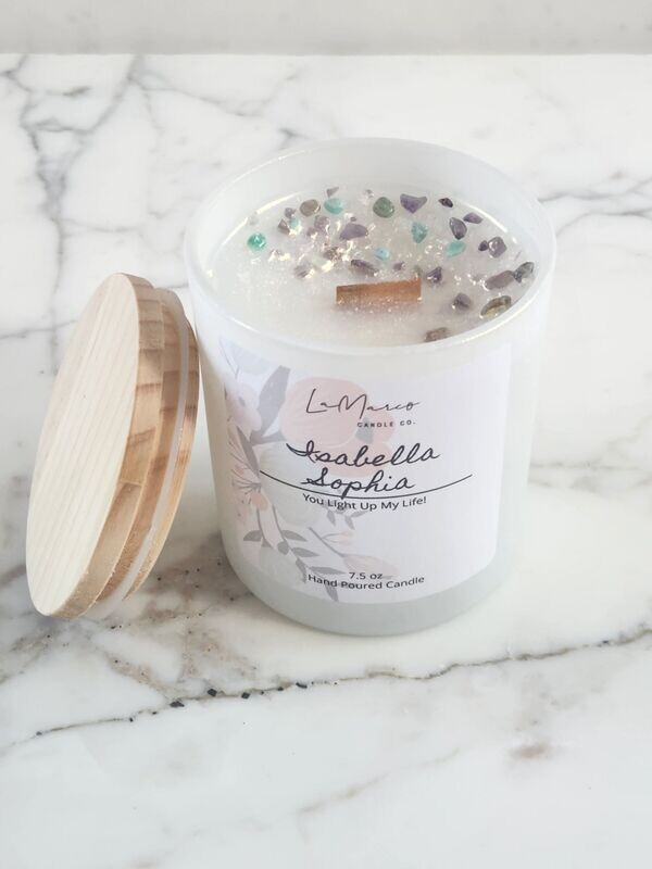 Customizable Name Candle