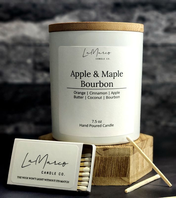 Apple & Maple Bourbon Candle