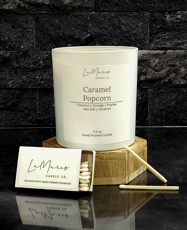 Caramel Popcorn Candle