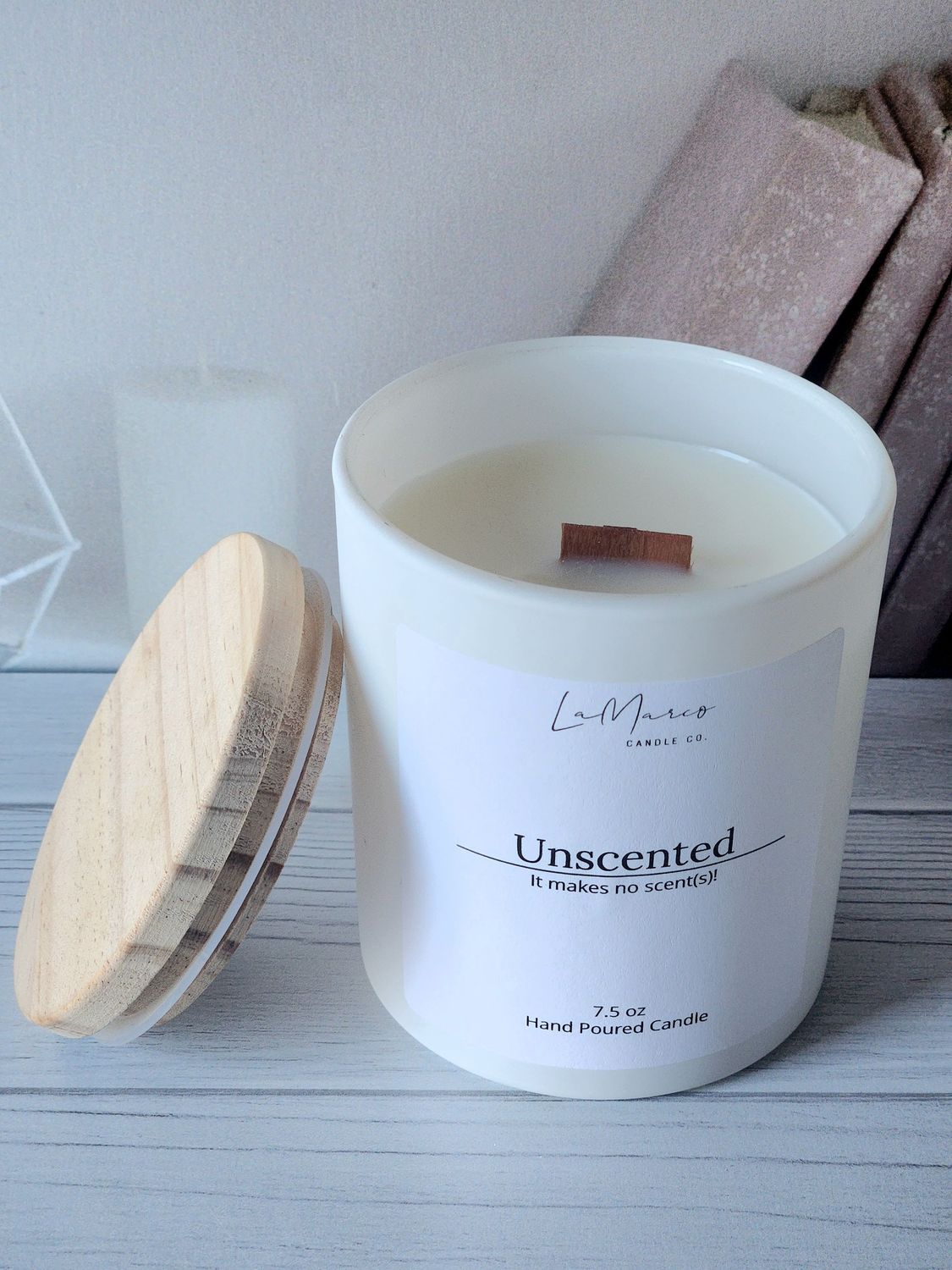 Unscented Candle