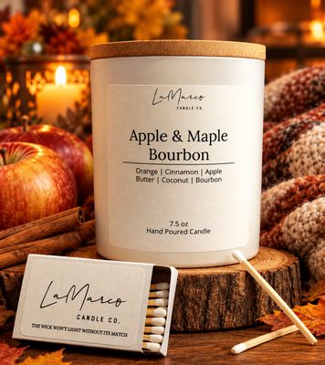 Apple & Maple Bourbon Candle