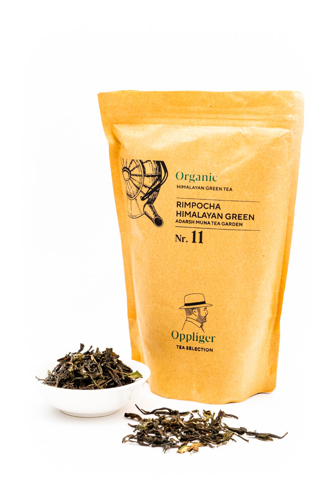 Nr.11 GREEN TEA Adarsh Muna Tea Garden, Rimpocha (fairtrade) 60g