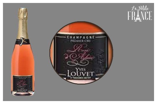 Champagne Brut Yves Louvet Rosé