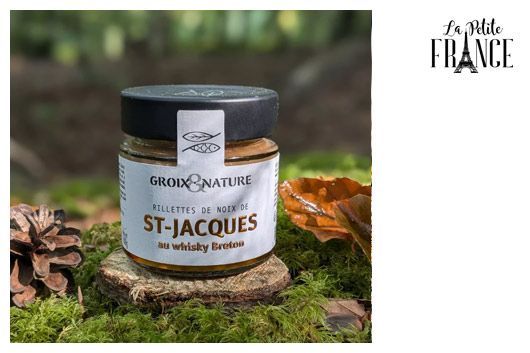 Rillettes de St Jacques au Whisky 100g