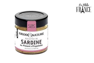 Rillettes de Sardines au Piment d'Espelette 100g