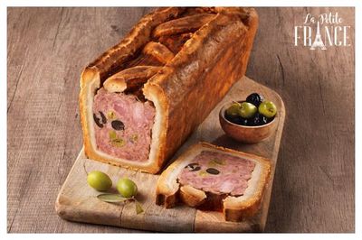 Drôme-Style Pâté en Croûte with Olives