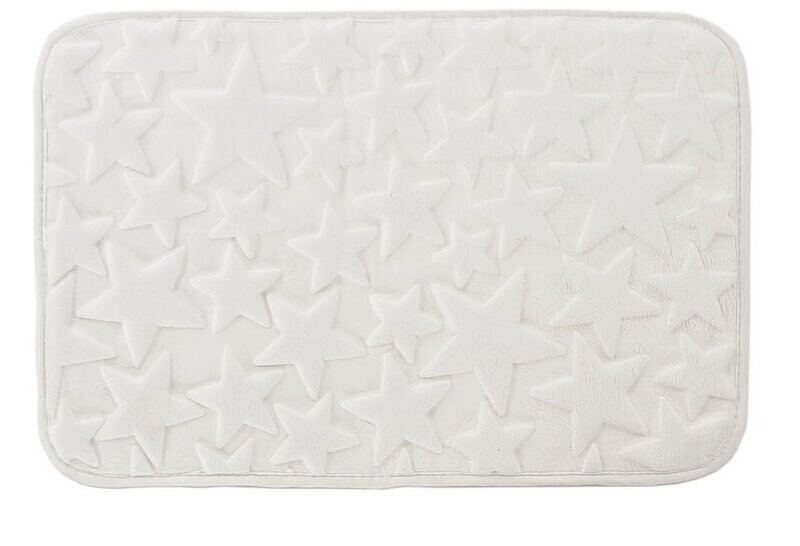 ALFOMBRA DE BAÑO BLANCA