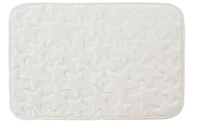 ALFOMBRA DE BAÑO BLANCA