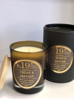 VASO PERFUMADO Nº19 - CEDAR & LEATHER
