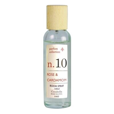 AMBIENTADOR ROOM SPRAY Nº10 - ROSE & CARDAMOM AMBIENTADOR ROOM SPRAY Nº10 - ROSE & CARDAMOM